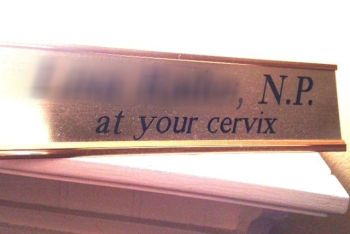 My Gynecologist Has A Sense Of Humor