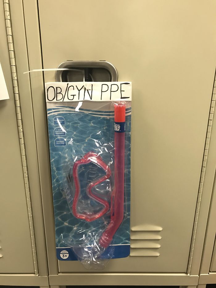 I'm An EMT. After A Very Wet, Very Messy Birth Call, I Went Home To Change Clothes. Came Back To This On My Locker