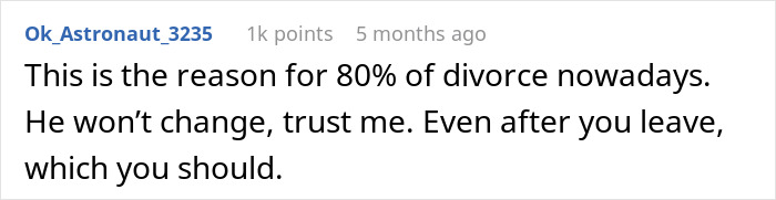 Neglecting chores and relationship advice on a discussion forum post with a high engagement count.